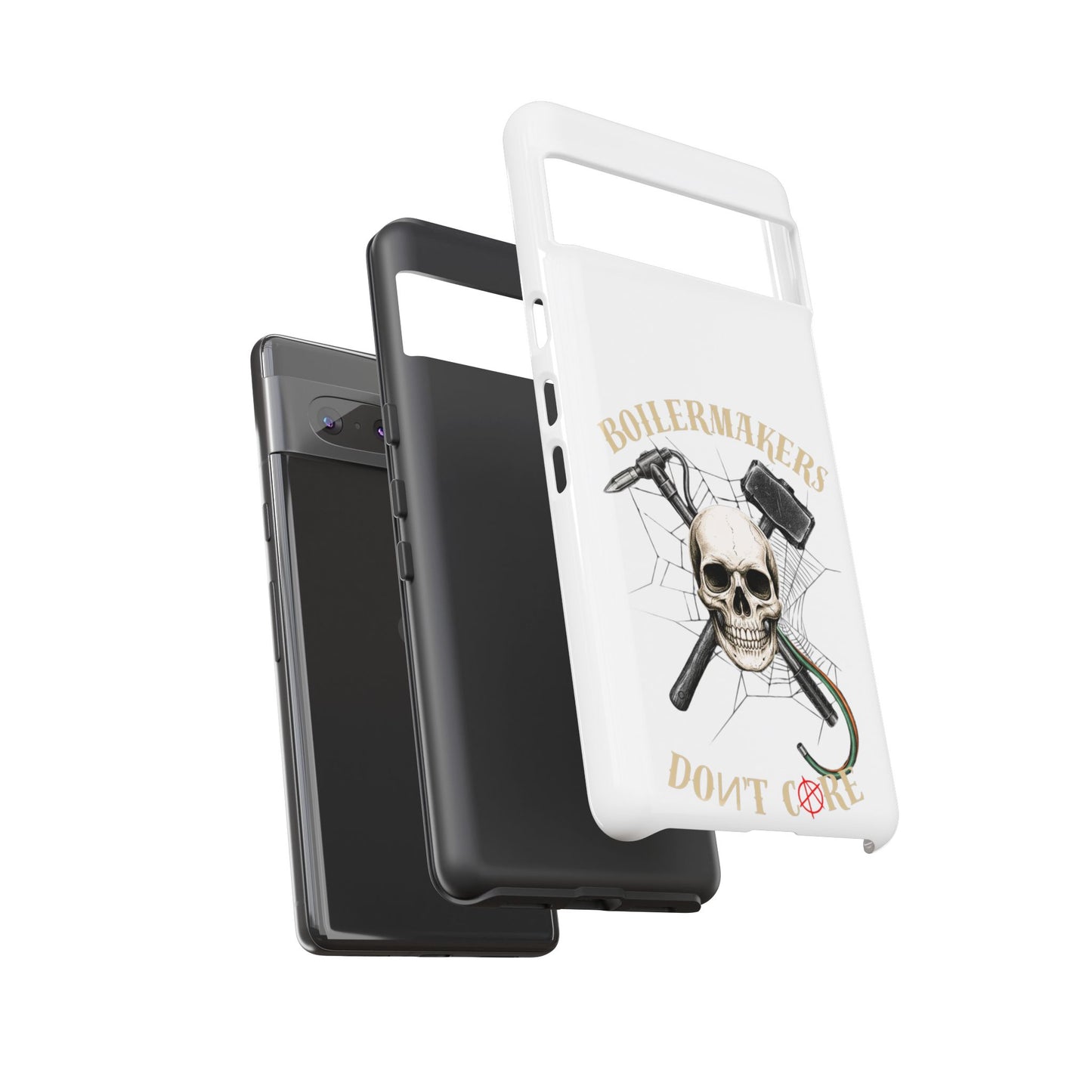 Boilermakers Don’t Care Skull Phone Case – Built Tough for the Hard Hands