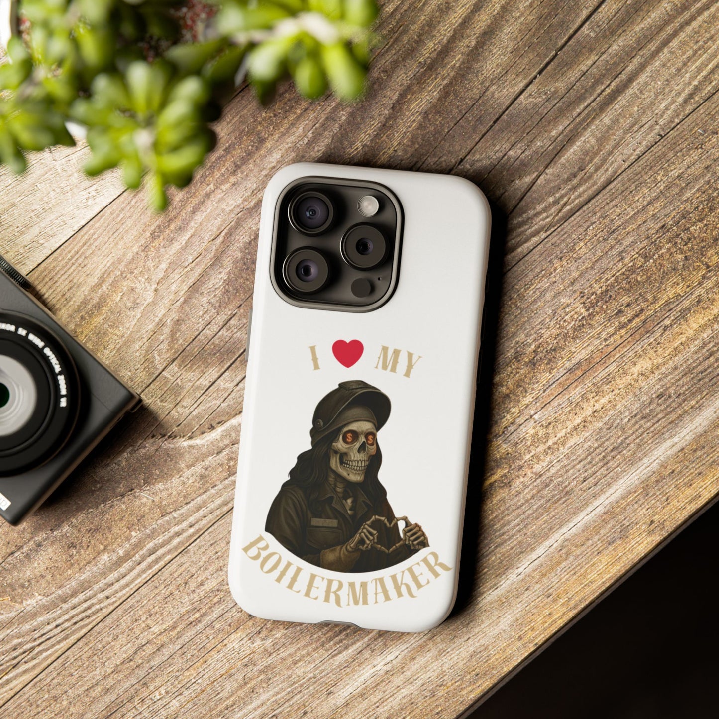 I ❤️ MY BOILERMAKER Cellphone Case.