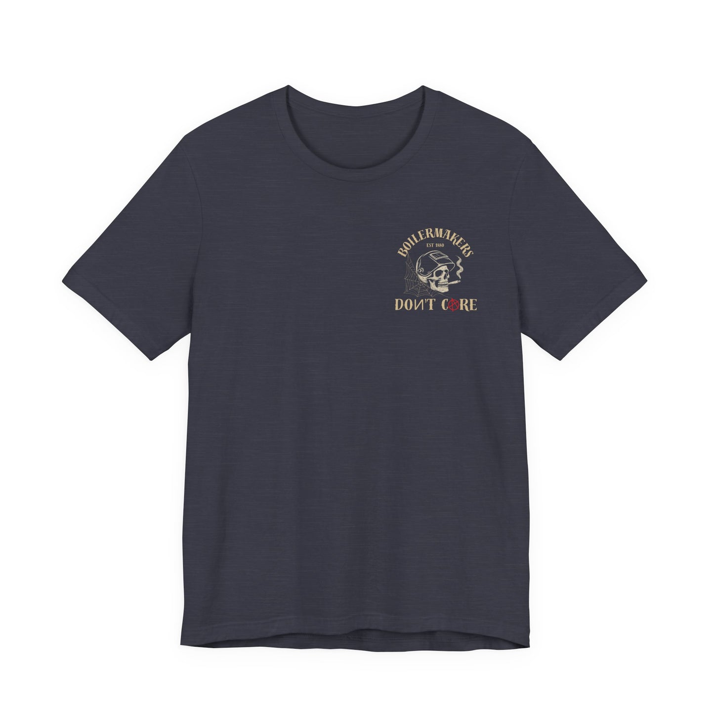 Boilermaker Skull Tee - Unisex Graphic T-Shirt, Work Shirt, Casual Apparel, Skull Design, Gift for Boilermakers