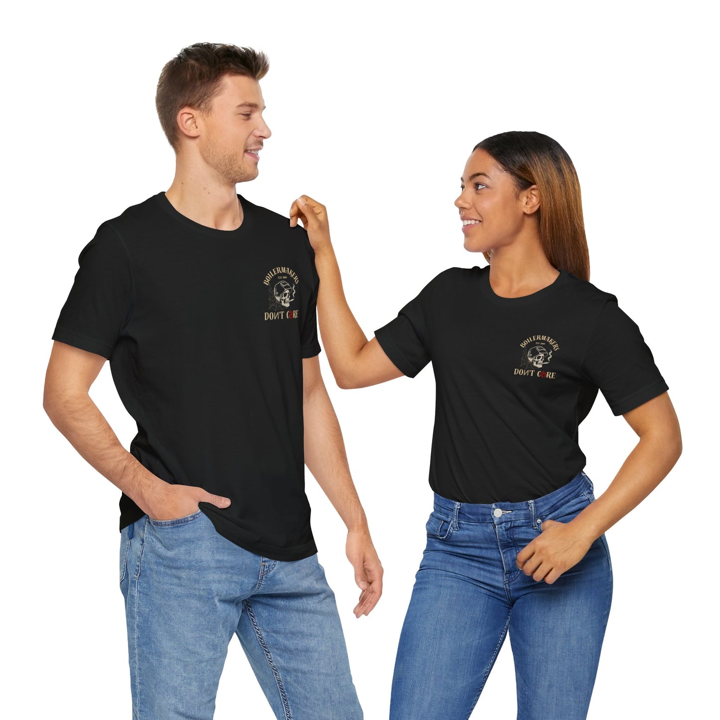 Boilermaker Skull Tee - Unisex Graphic T-Shirt, Work Shirt, Casual Apparel, Skull Design, Gift for Boilermakers