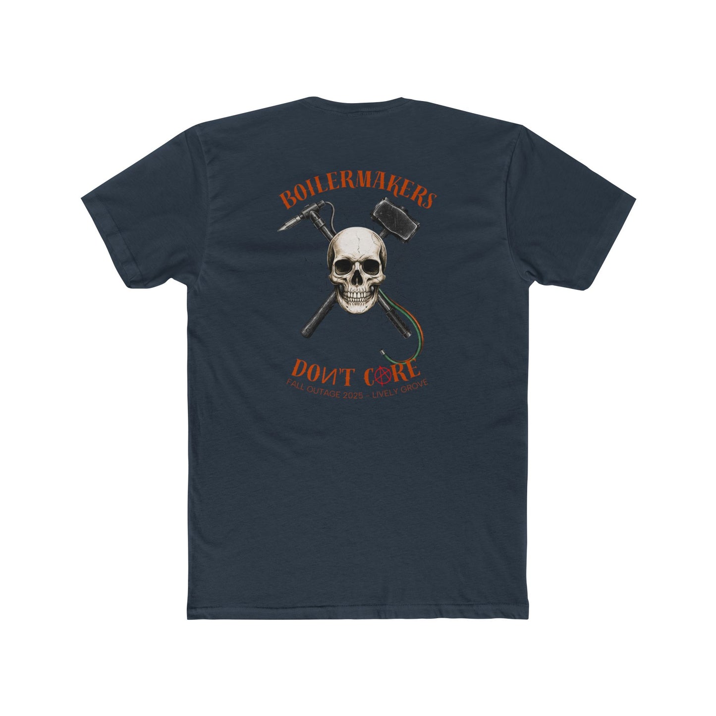 Boilermakers Don’t Care Tee – Lively Grove Fall Outage 2025