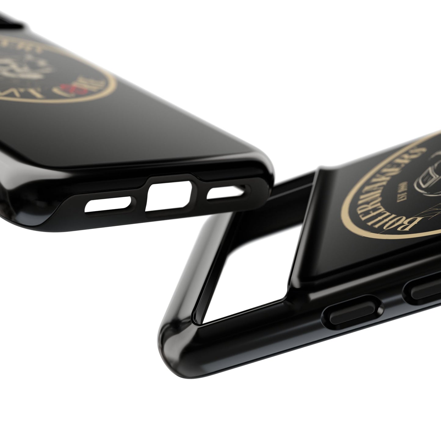 Boilermakers Don’t Care Phone Case — full-wrap skull design, drop-tested protection with attitude. Built tough for the hands that make the world work.