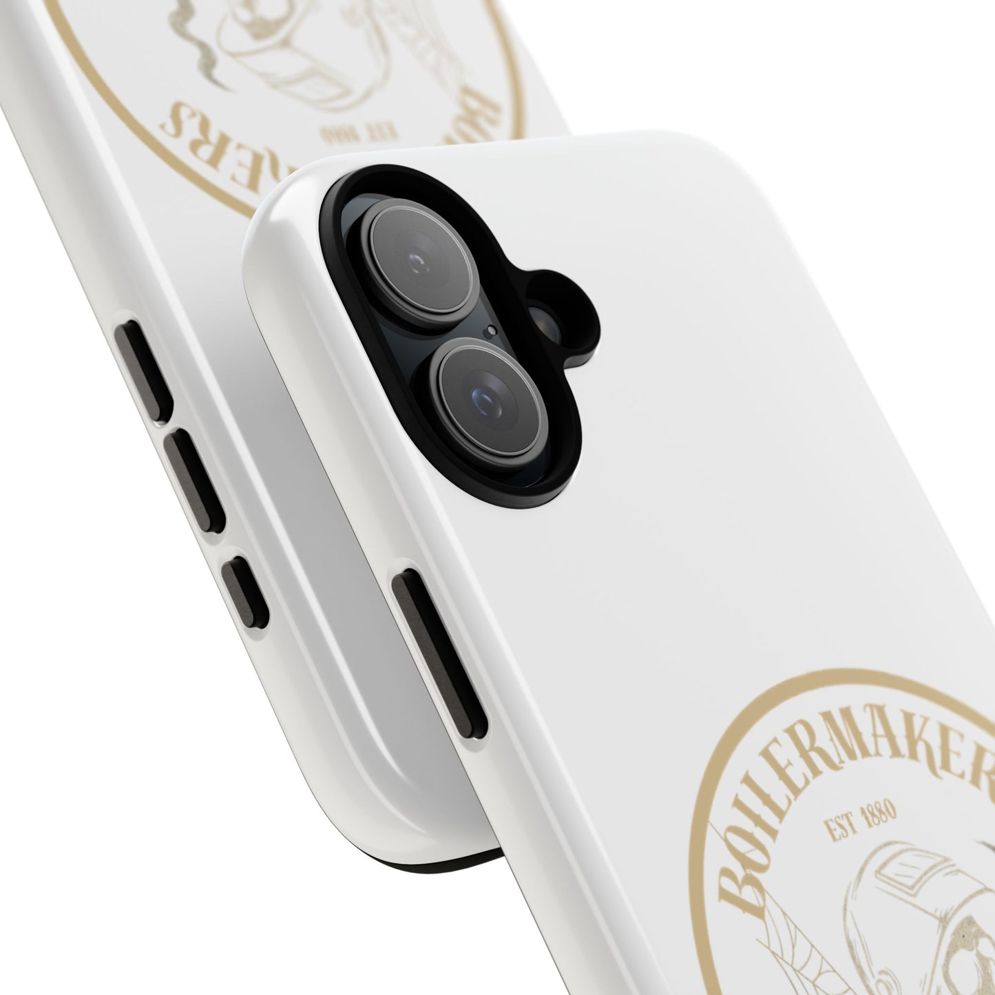 Tough Cases - Boilermakers Don't Care Phone Case, Tough Phone Cover, Skull Design Case, Unique Gift for Fans, Durable Smartphone Accessories