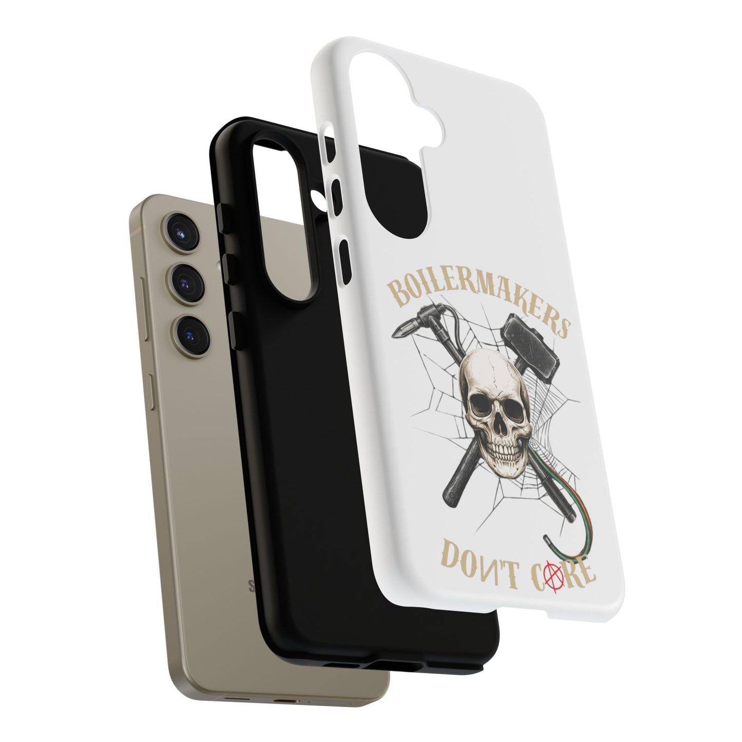 Boilermakers Don’t Care Skull Phone Case – Built Tough for the Hard Hands