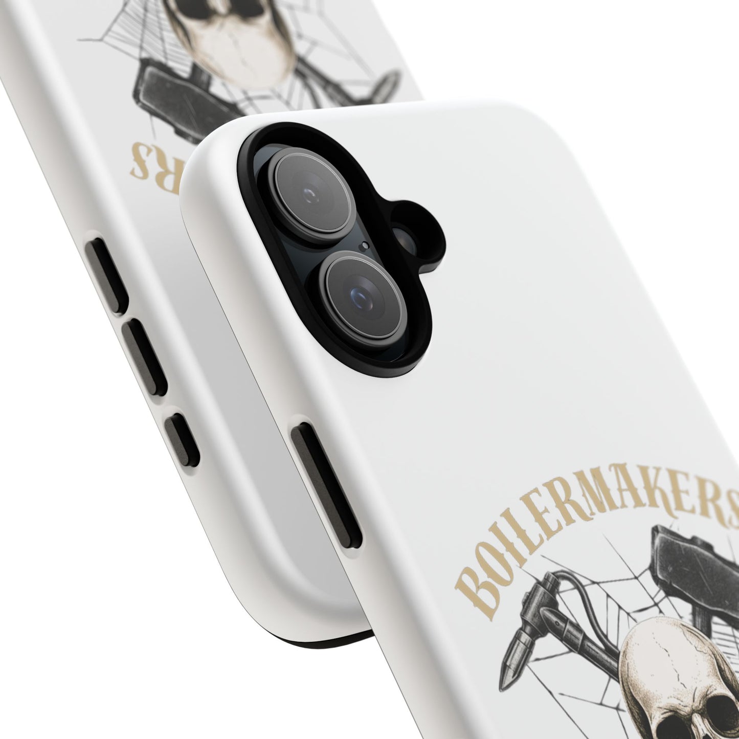 Boilermakers Don’t Care Skull Phone Case – Built Tough for the Hard Hands
