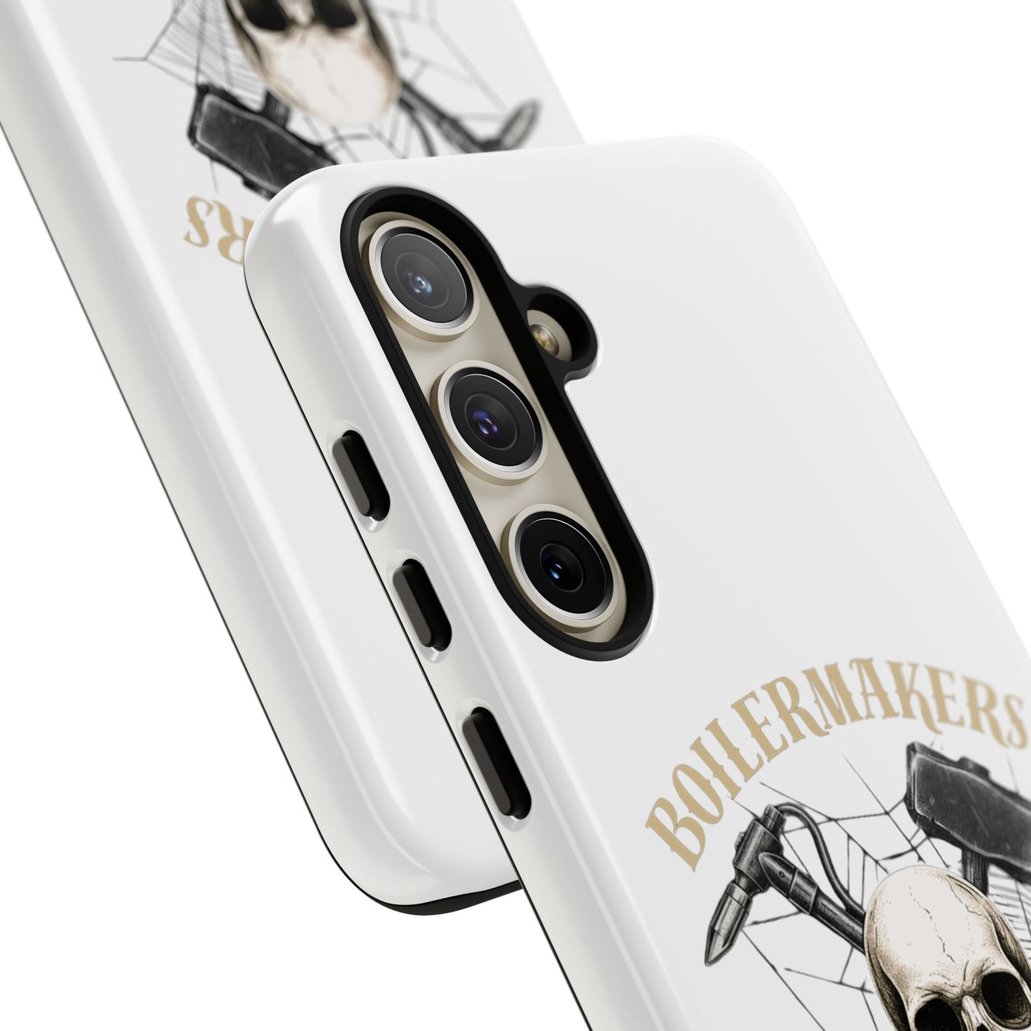 Boilermakers Don’t Care Skull Phone Case – Built Tough for the Hard Hands