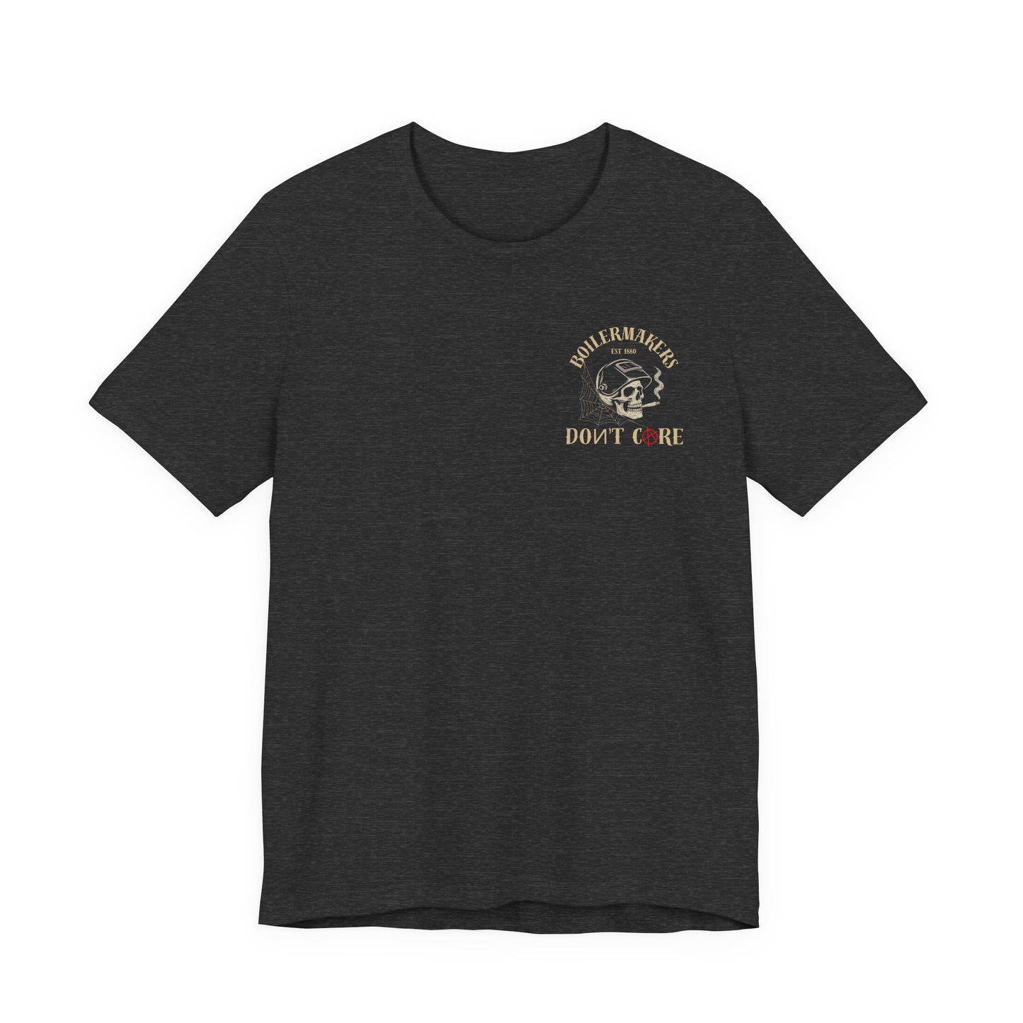 Boilermaker Skull Tee - Unisex Graphic T-Shirt, Work Shirt, Casual Apparel, Skull Design, Gift for Boilermakers