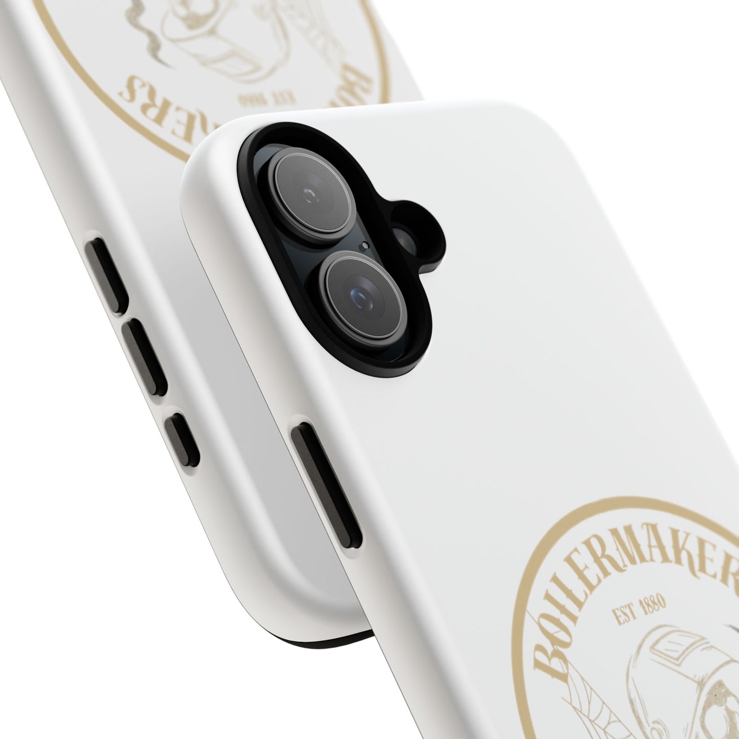 Tough Cases - Boilermakers Don't Care Phone Case, Tough Phone Cover, Skull Design Case, Unique Gift for Fans, Durable Smartphone Accessories
