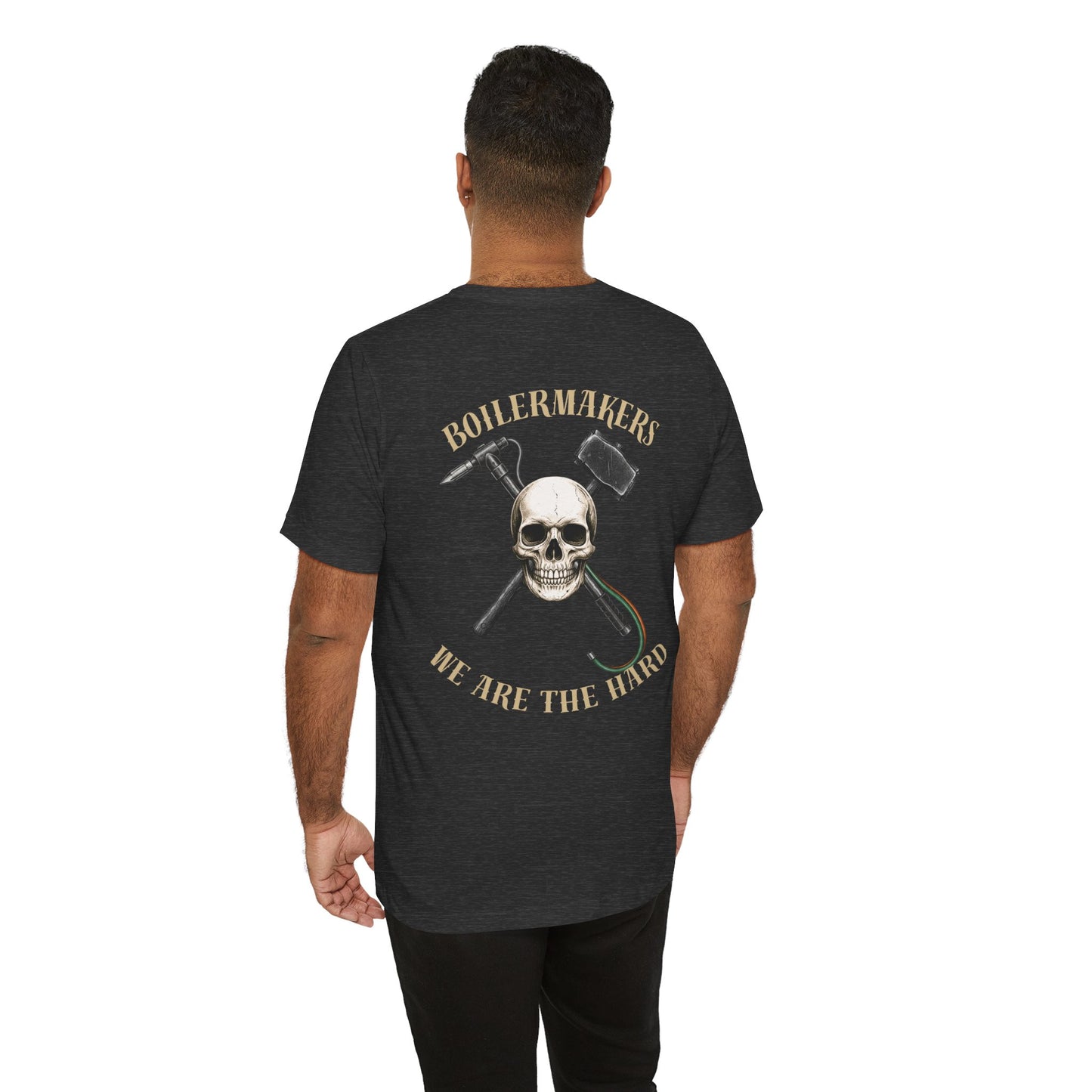 Boilermaker Skull Tee - Unisex Graphic T-Shirt, Work Shirt, Casual Apparel, Skull Design, Gift for Boilermakers