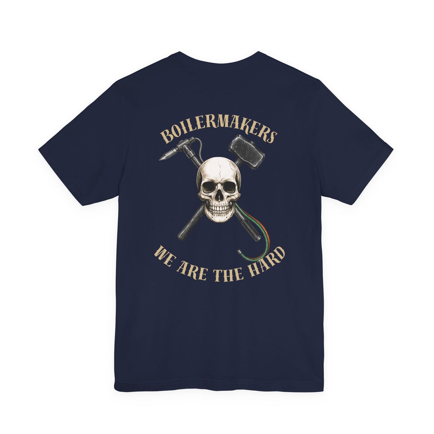 Boilermaker Skull Tee - Unisex Graphic T-Shirt, Work Shirt, Casual Apparel, Skull Design, Gift for Boilermakers