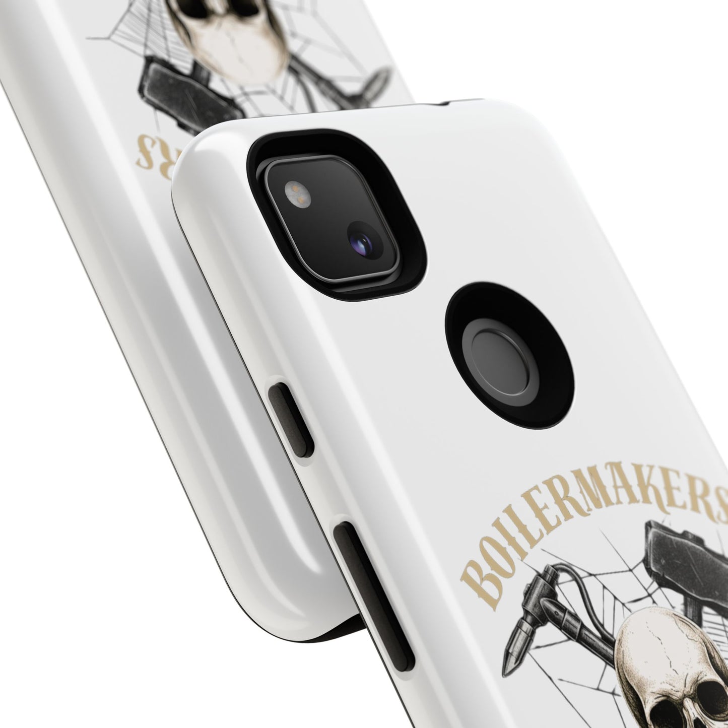 Boilermakers Don’t Care Skull Phone Case – Built Tough for the Hard Hands