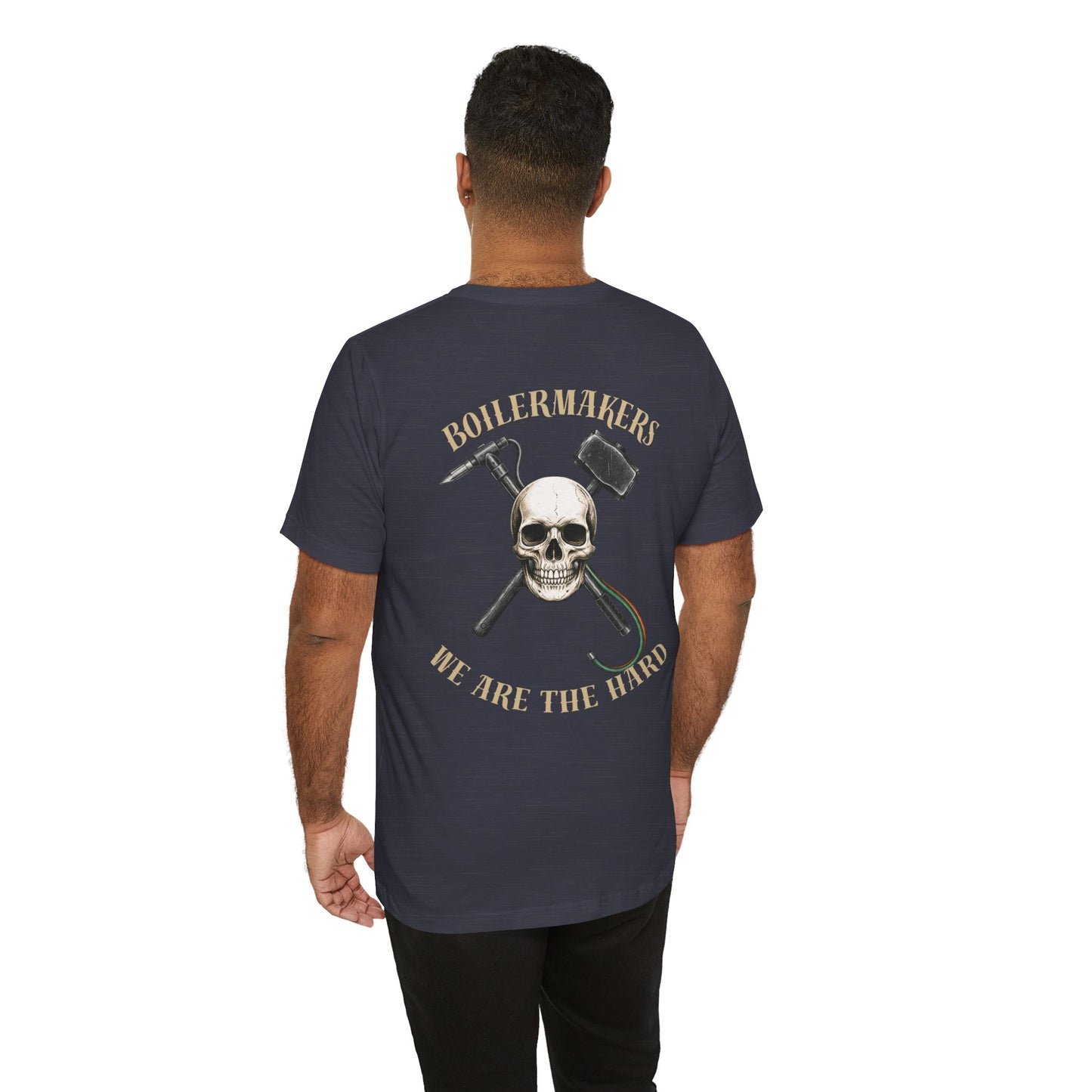 Boilermaker Skull Tee - Unisex Graphic T-Shirt, Work Shirt, Casual Apparel, Skull Design, Gift for Boilermakers