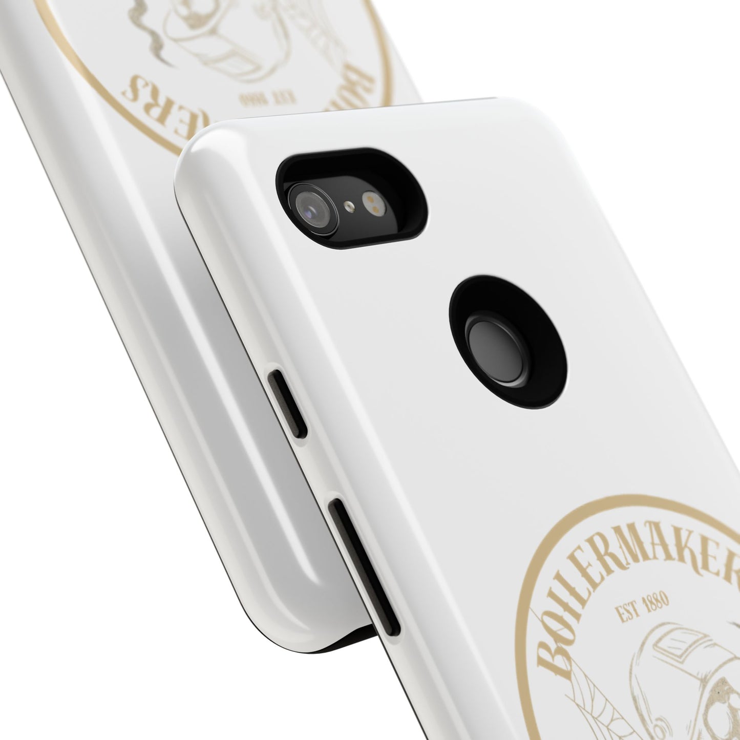 Tough Cases - Boilermakers Don't Care Phone Case, Tough Phone Cover, Skull Design Case, Unique Gift for Fans, Durable Smartphone Accessories