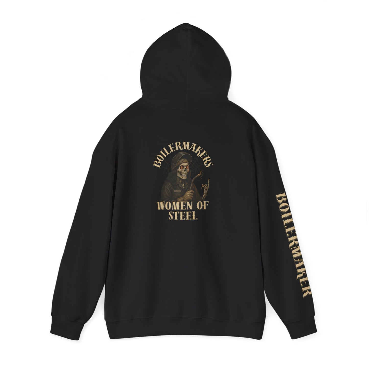 Boilermakers Don’t Care – Women of Steel Hoodie