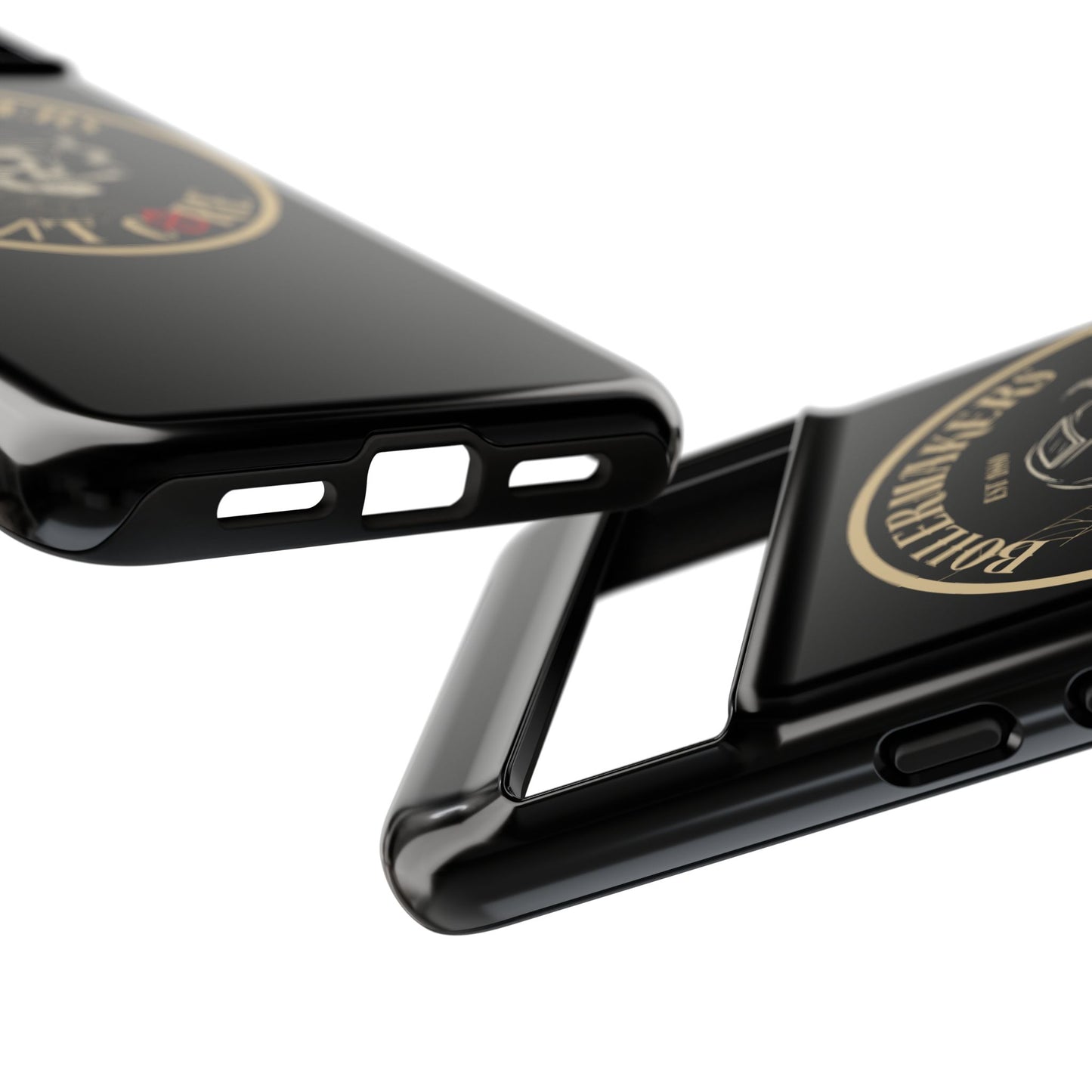 Boilermakers Don’t Care Phone Case — full-wrap skull design, drop-tested protection with attitude. Built tough for the hands that make the world work.