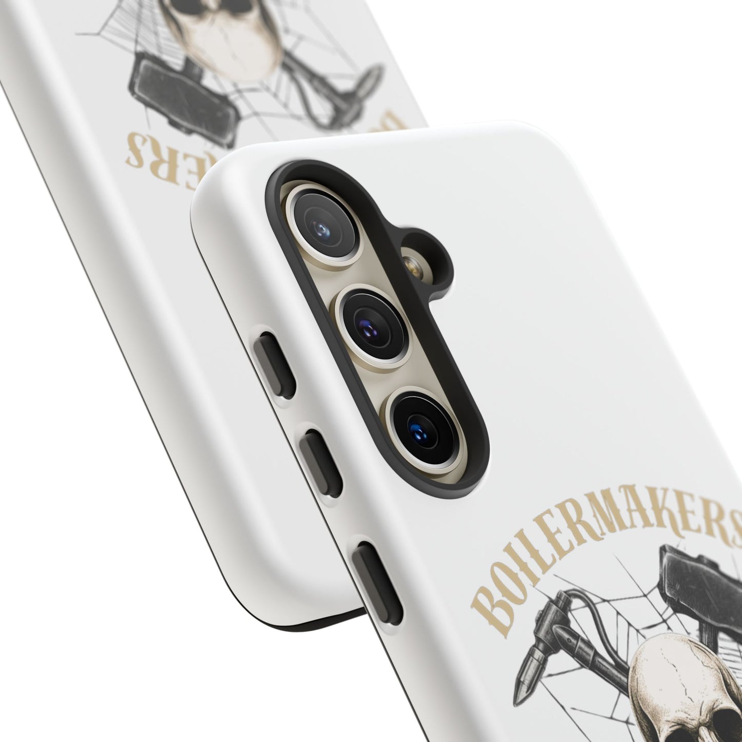 Boilermakers Don’t Care Skull Phone Case – Built Tough for the Hard Hands