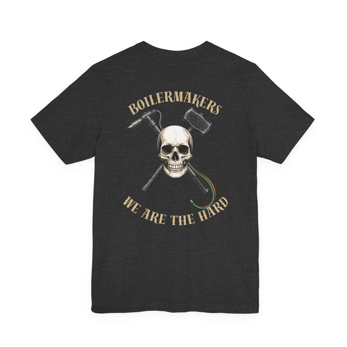 Boilermaker Skull Tee - Unisex Graphic T-Shirt, Work Shirt, Casual Apparel, Skull Design, Gift for Boilermakers