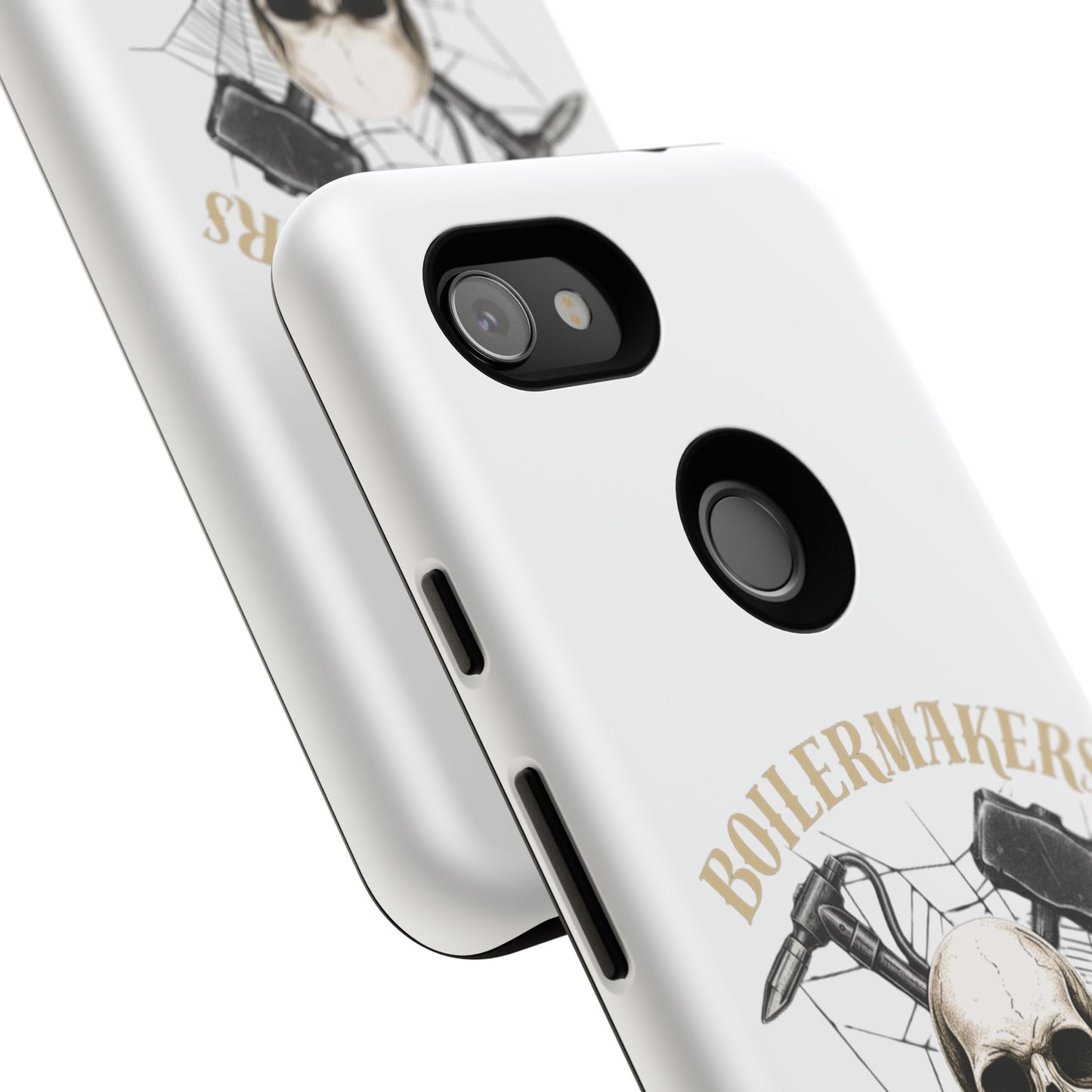 Boilermakers Don’t Care Skull Phone Case – Built Tough for the Hard Hands