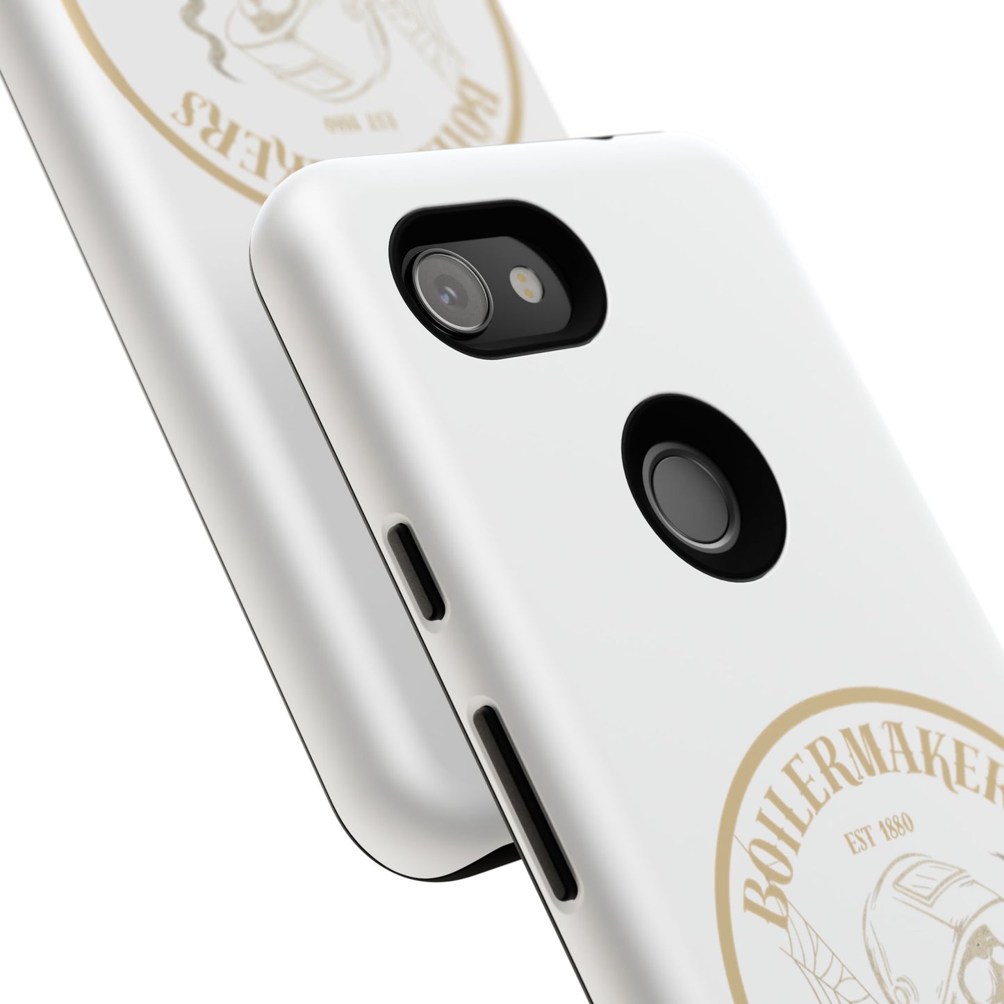Tough Cases - Boilermakers Don't Care Phone Case, Tough Phone Cover, Skull Design Case, Unique Gift for Fans, Durable Smartphone Accessories