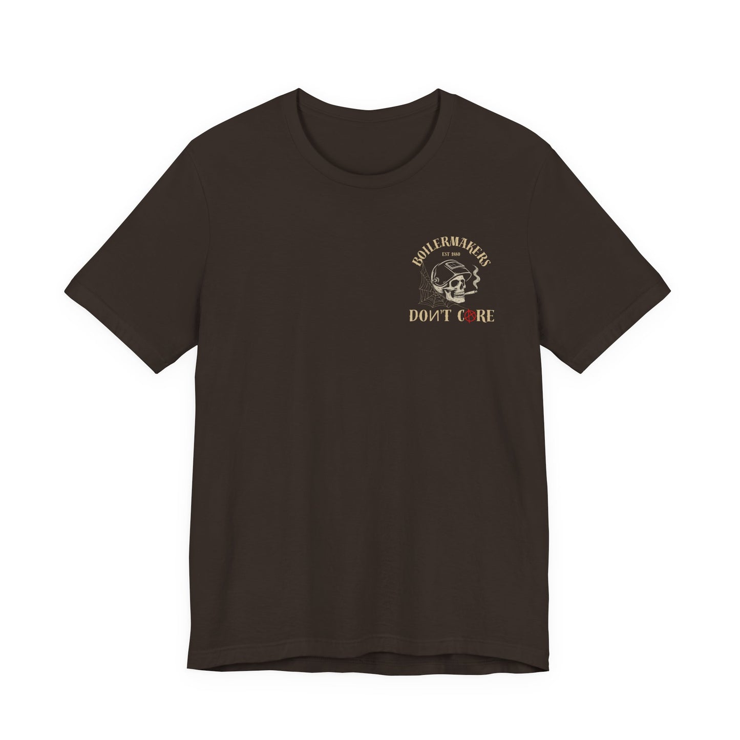 Boilermaker Skull Tee - Unisex Graphic T-Shirt, Work Shirt, Casual Apparel, Skull Design, Gift for Boilermakers