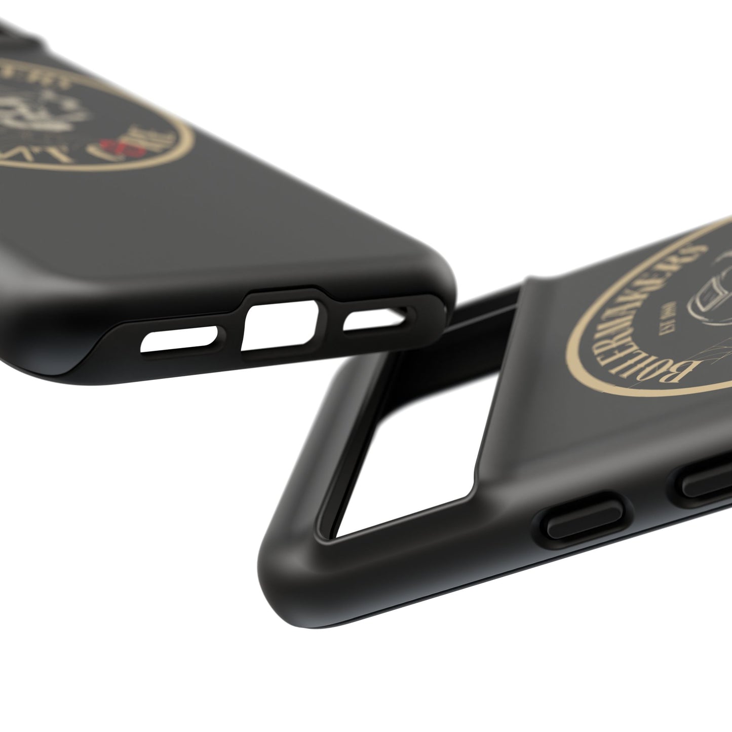 Boilermakers Don’t Care Phone Case — full-wrap skull design, drop-tested protection with attitude. Built tough for the hands that make the world work.