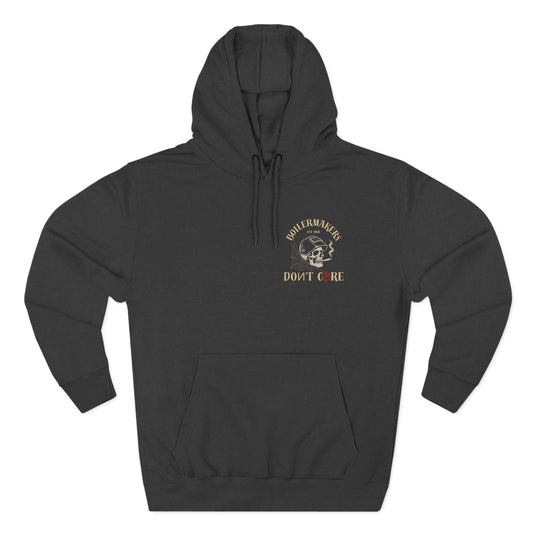 Boilermakers “We Are The Hard” Hoodie — skull & hammer back print, classic fleece comfort with heavy-duty pride. Built for the ones who earn every spark.
