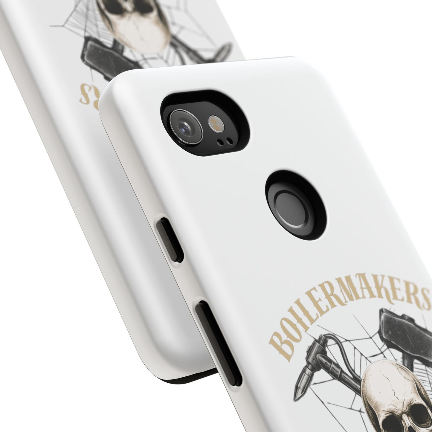 Boilermakers Don’t Care Skull Phone Case – Built Tough for the Hard Hands