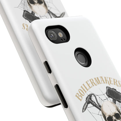 Boilermakers Don’t Care Skull Phone Case – Built Tough for the Hard Hands