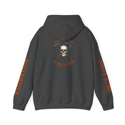 We Are The Hard” Hoodie lively Grove, both sleeves print edition