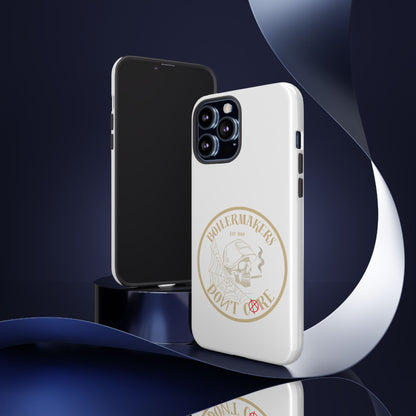 Tough Cases - Boilermakers Don't Care Phone Case, Tough Phone Cover, Skull Design Case, Unique Gift for Fans, Durable Smartphone Accessories