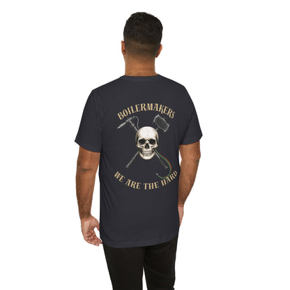 Boilermaker Skull Tee - Unisex Graphic T-Shirt, Work Shirt, Casual Apparel, Skull Design, Gift for Boilermakers