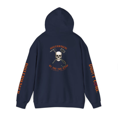 We Are The Hard” Hoodie lively Grove, both sleeves print edition