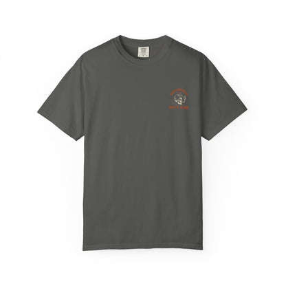 Boilermaker Skull Tee — built for those who burn, grind, and weld their way through life. Durable, comfortable, and made to match the sweatpants or hoodies in the same line.
