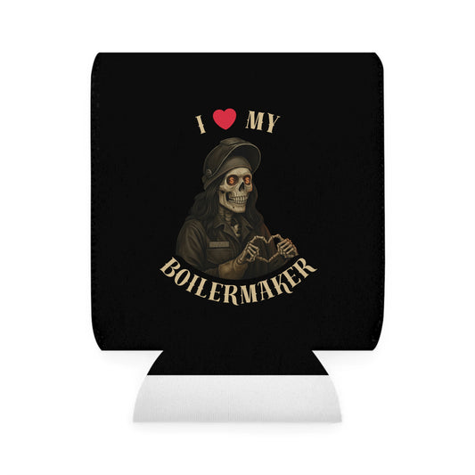 I ❤️ My Boilermaker beer cozie