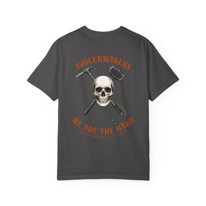 Boilermaker Skull Tee — built for those who burn, grind, and weld their way through life. Durable, comfortable, and made to match the sweatpants or hoodies in the same line.