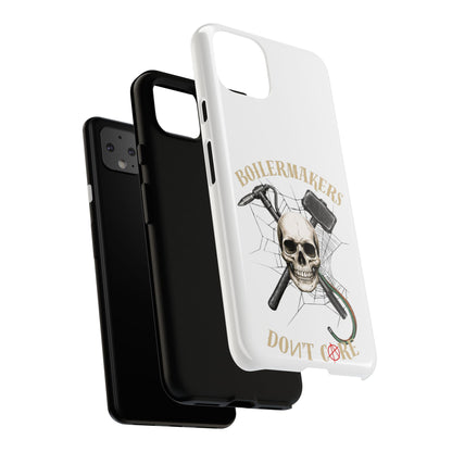 Boilermakers Don’t Care Skull Phone Case – Built Tough for the Hard Hands