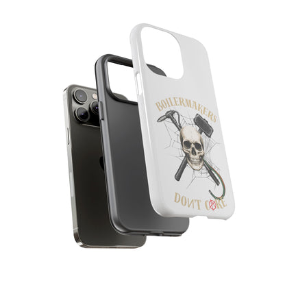 Boilermakers Don’t Care Skull Phone Case – Built Tough for the Hard Hands