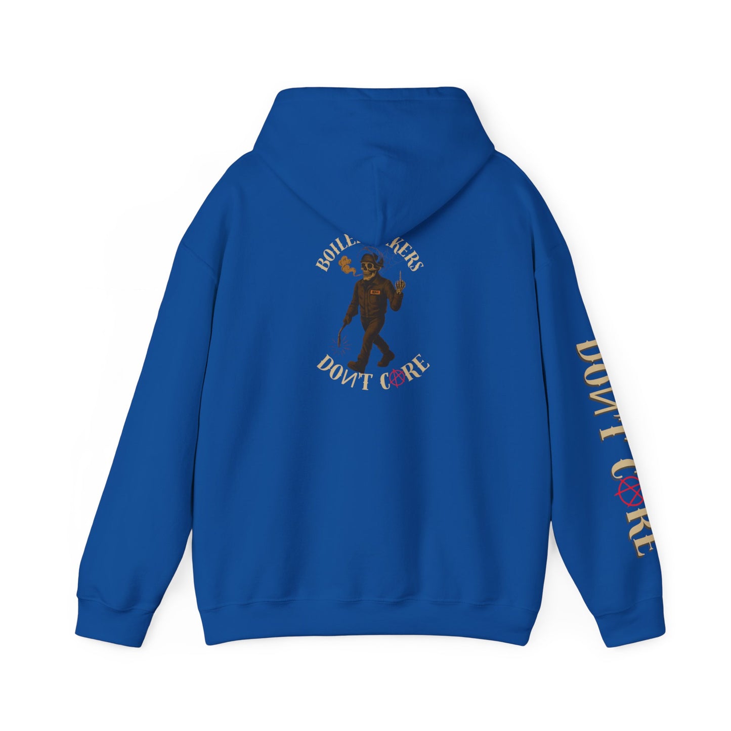Boilermakers Don’t Care Hoodie – The Original Worksite Classic