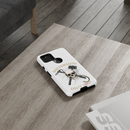 Boilermakers Don’t Care Skull Phone Case – Built Tough for the Hard Hands