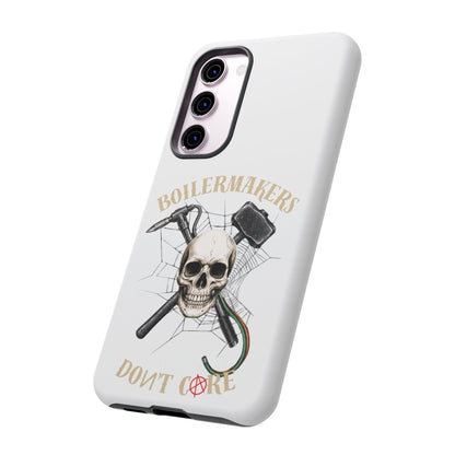 Boilermakers Don’t Care Skull Phone Case – Built Tough for the Hard Hands