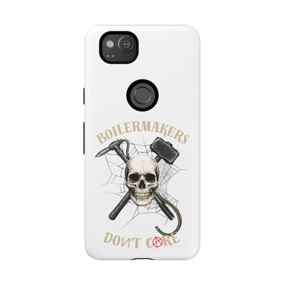 Boilermakers Don’t Care Skull Phone Case – Built Tough for the Hard Hands