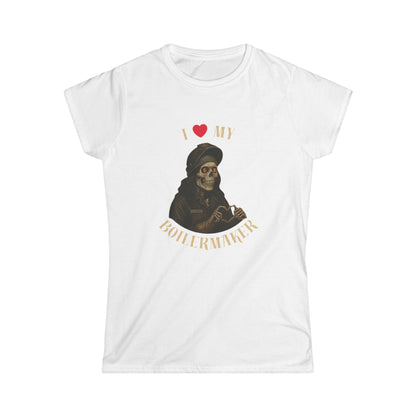 I Love My Boilermaker  Women's Softstyle, Casual Wear, Unique T-Shirt