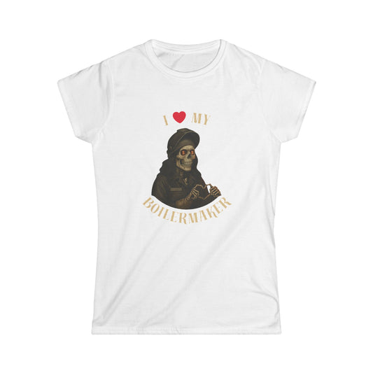 I Love My Boilermaker  Women's Softstyle, Casual Wear, Unique T-Shirt