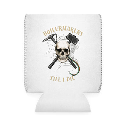 Skull Boilermaker Beer Can Cooler Sleeve