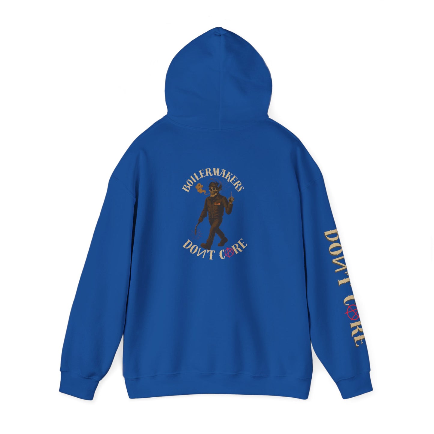 Boilermakers Don’t Care Hoodie – The Original Worksite Classic