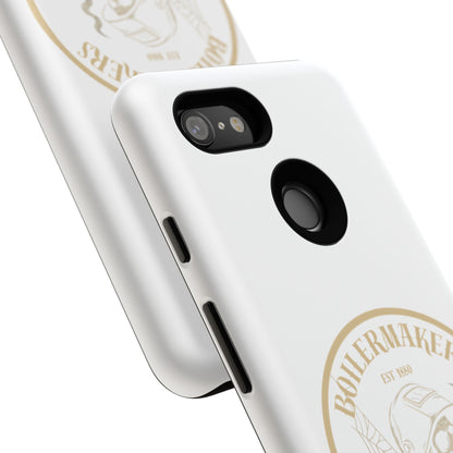 Tough Cases - Boilermakers Don't Care Phone Case, Tough Phone Cover, Skull Design Case, Unique Gift for Fans, Durable Smartphone Accessories