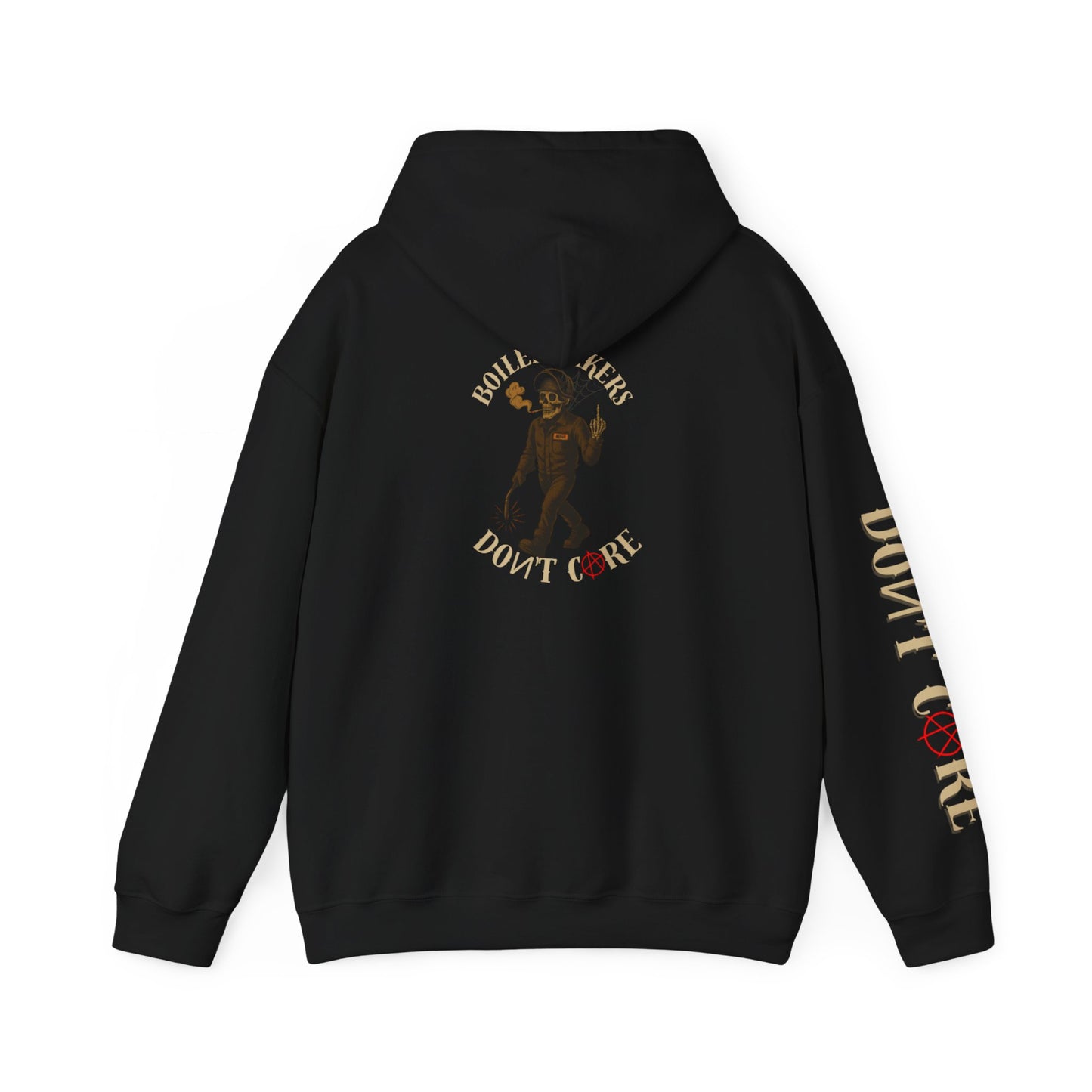 Boilermakers Don’t Care Hoodie – The Original Worksite Classic
