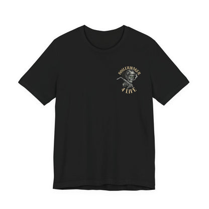 Boilermaker Skull Tee — built for the hands that make the world work. Soft, durable, and unapologetically bold. Pair it with the matching sweatpants for the full set.