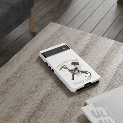 Boilermakers Don’t Care Skull Phone Case – Built Tough for the Hard Hands