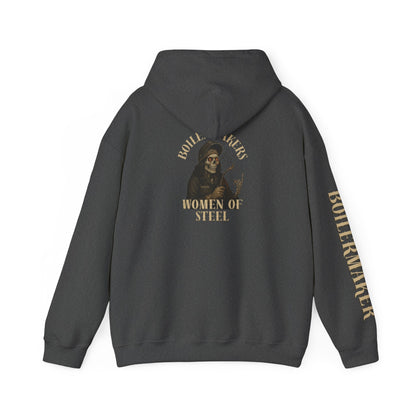 Boilermakers Don’t Care – Women of Steel Hoodie